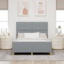 Cama Gris Claro 160x200 cm Tela de , Camas y somieres - Ref: Foro24-3344739, Precio: 219,22 €, Descuento: %