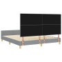 Estructura de Cama Gris Claro 180x200 cm Tela by , Beds and slatted bases - Ref: Foro24-3344746, Price: 252,72 €, Discount: %