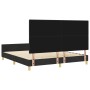 Estructura de Cama Negra 180x200 cm de Tela by , Beds and slatted bases - Ref: Foro24-3344748, Price: 240,74 €, Discount: %