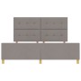 Estructura de Cama Taupe 180x200 cm Tela by , Beds and slatted bases - Ref: Foro24-3344750, Price: 242,07 €, Discount: %