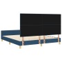 Cama Azul 180x200 cm Tela by , Beds and slatted bases - Ref: Foro24-3344752, Price: 241,15 €, Discount: %