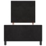 Estructura de Cama Negra 90x190 cm de Terciopelo de , Camas y somieres - Ref: Foro24-3344911, Precio: 150,74 €, Descuento: %