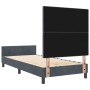 Estructura de Cama en Gris Oscuro, 100x200 cm, Hecha de Terciopelo by , Beds and slatted bases - Ref: Foro24-3344922, Price: ...