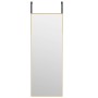 Türspiegel aus schwarzem Glas und Aluminium, 30 x 80 cm von vidaXL, Spiegel - Ref: Foro24-327413, Preis: 31,44 €, Rabatt: %