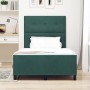 Estructura de Cama Verde Oscuro 120x200 cm Terciopelo de , Camas y somieres - Ref: Foro24-3344936, Precio: 175,20 €