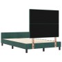 Estructura de Cama Verde Oscuro 120x200 cm Terciopelo de , Camas y somieres - Ref: Foro24-3344936, Precio: 175,20 €