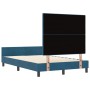Cama Azul Oscuro 120x200 cm Terciopelo de , Camas y somieres - Ref: Foro24-3344937, Precio: 180,79 €, Descuento: %