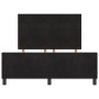 Cama Negra 140x190 cm de Terciopelo de , Camas y somieres - Ref: Foro24-3344941, Precio: 215,49 €, Descuento: %