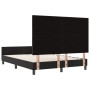 Cama Negra 140x190 cm de Terciopelo de , Camas y somieres - Ref: Foro24-3344941, Precio: 215,49 €, Descuento: %