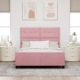 Estructura de Cama de Terciopelo Rosa 140x190 cm von , Betten und Lattenroste - Ref: Foro24-3344944, Preis: 213,86 €, Rabatt: %
