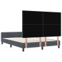 Estructura de Cama Gris Oscuro 140x200 cm Terciopelo de , Camas y somieres - Ref: Foro24-3344946, Precio: 217,41 €, Descuento: %