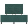 Estructura de Cama Verde Oscuro 140x200 cm Terciopelo by , Beds and slatted bases - Ref: Foro24-3344948, Price: 217,17 €, Dis...