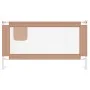 Sicherheitsgeländer Kinderbett grau taupe Stoff 150x25 cm von vidaXL, Sicherheitsgeländer - Ref: Foro24-10220, Preis: 34,75 €...