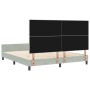 Estructura de Cama Gris Claro 180x200 cm Terciopelo by , Beds and slatted bases - Ref: Foro24-3344957, Price: 244,78 €, Disco...