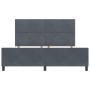 Estructura de Cama Gris Oscuro 180x200 cm Terciopelo de , Camas y somieres - Ref: Foro24-3344958, Precio: 241,46 €, Descuento: %