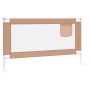 Barandilla de seguridad cama de niño gris taupe tela 150x25 cm de vidaXL, Barandillas de seguridad - Ref: Foro24-10220, Preci...