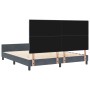 Estructura de Cama Gris Oscuro 180x200 cm Terciopelo de , Camas y somieres - Ref: Foro24-3344958, Precio: 241,46 €, Descuento: %