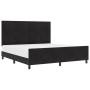 Estructura de Cama de Terciopelo Negro 180x200 cm de , Camas y somieres - Ref: Foro24-3344959, Precio: 245,91 €, Descuento: %