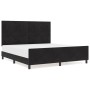 Estructura de Cama de Terciopelo Negro 180x200 cm de , Camas y somieres - Ref: Foro24-3344959, Precio: 245,91 €, Descuento: %