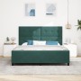 Marco de Cama Verde Oscuro 180x200 cm Terciopelo de , Camas y somieres - Ref: Foro24-3344960, Precio: 264,14 €, Descuento: %