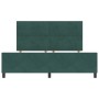 Marco de Cama Verde Oscuro 180x200 cm Terciopelo de , Camas y somieres - Ref: Foro24-3344960, Precio: 264,14 €, Descuento: %
