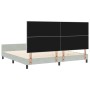 Estructura de cama Gris Claro 200x200 cm Terciopelo de , Camas y somieres - Ref: Foro24-3344963, Precio: 254,38 €, Descuento: %