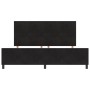 Estructura de Cama Negra 200x200 cm Terciopelo de , Camas y somieres - Ref: Foro24-3344965, Precio: 241,09 €, Descuento: %