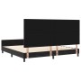Estructura de Cama Negra 200x200 cm Terciopelo de , Camas y somieres - Ref: Foro24-3344965, Precio: 241,09 €, Descuento: %