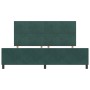 Estructura de cama Verde Oscuro 200x200 cm Terciopelo de , Camas y somieres - Ref: Foro24-3344966, Precio: 251,61 €, Descuent...