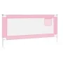 Safety railing child's bed pink fabric 190x25 cm by vidaXL, Safety railings - Ref: Foro24-10205, Price: 40,96 €, Discount: %