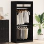 Armario de roble negro - 100x50x200 cm von , Kleiderschränke - Ref: Foro24-3345115, Preis: 196,59 €, Rabatt: %