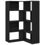 Armario Esquinero Negro Roble 140x30x140 cm Madera Elaborada von , Bücherregale und Regale - Ref: Foro24-3345124, Preis: 197,...