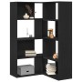 Armario Esquinero Negro Roble 140x30x140 cm Madera Elaborada von , Bücherregale und Regale - Ref: Foro24-3345124, Preis: 197,...