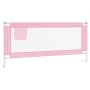 Safety railing child's bed pink fabric 200x25 cm by vidaXL, Safety railings - Ref: Foro24-10206, Price: 38,77 €, Discount: %