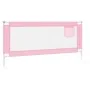 Safety railing child's bed pink fabric 200x25 cm by vidaXL, Safety railings - Ref: Foro24-10206, Price: 38,77 €, Discount: %