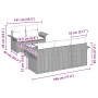 Conjunto de Sofás de Jardín Set de 6 Gris Rattan, Poliéster von , Outdoor-Sofas - Ref: Foro24-3345239, Preis: 443,21 €, Rabat...