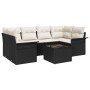 Juego de Sofá de Jardín de 7 Piezas con Cojines en Negro Poliratán von , Outdoor-Sofas - Ref: Foro24-3345257, Preis: 445,09 €...