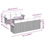 Juego de Sofá de Jardín de 8 Piezas con Cojines Gris Poliratán by , Outdoor sofas - Ref: Foro24-3345269, Price: 532,97 €, Dis...