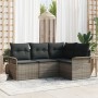 Juego de Sofá de Jardín Set de 4 Gris von , Outdoor-Sofas - Ref: Foro24-3345339, Preis: 296,39 €, Rabatt: %