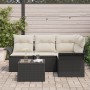 Juego de sofá de jardín de 4 piezas con cojines de poliratán marrón von , Outdoor-Sofas - Ref: Foro24-3345347, Preis: 337,65 ...