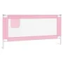 Sicherheitsgeländer Kinderbett rosa Stoff 180x25 cm von vidaXL, Sicherheitsgeländer - Ref: Foro24-10204, Preis: 40,35 €, Raba...