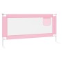 Barandilla de seguridad cama de niño rosa tela 180x25 cm de vidaXL, Barandillas de seguridad - Ref: Foro24-10204, Precio: 36,...