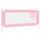 Sicherheitsgeländer Kinderbett rosa Stoff 180x25 cm von vidaXL, Sicherheitsgeländer - Ref: Foro24-10204, Preis: 40,35 €, Raba...