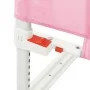 Sicherheitsgeländer Kinderbett rosa Stoff 180x25 cm von vidaXL, Sicherheitsgeländer - Ref: Foro24-10204, Preis: 40,35 €, Raba...