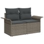 Juego de Sofás de Jardín de 6 Piezas Set de 7 Gris by , Outdoor sofas - Ref: Foro24-3345389, Price: 446,61 €, Discount: %