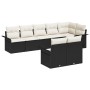 Juego de Sofá de Jardín de 8 Piezas con Cojines Ratán de Polietileno Negro von , Outdoor-Sofas - Ref: Foro24-3345407, Preis: ...
