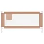 Sicherheitsgeländer Kleinkinderbett taupe Stoff 180x25 cm von vidaXL, Sicherheitsgeländer - Ref: Foro24-10222, Preis: 38,26 €...