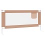 Barandilla de seguridad cama de niño taupe tela 180x25 cm de vidaXL, Barandillas de seguridad - Ref: Foro24-10222, Precio: 41...