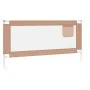 Sicherheitsgeländer Kleinkinderbett taupe Stoff 180x25 cm von vidaXL, Sicherheitsgeländer - Ref: Foro24-10222, Preis: 38,26 €...