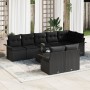 Set de Sofás de Jardín de 9 Piezas con Cojines Beige Rattan Multifuncional von , Outdoor-Sofas - Ref: Foro24-3345423, Preis: ...